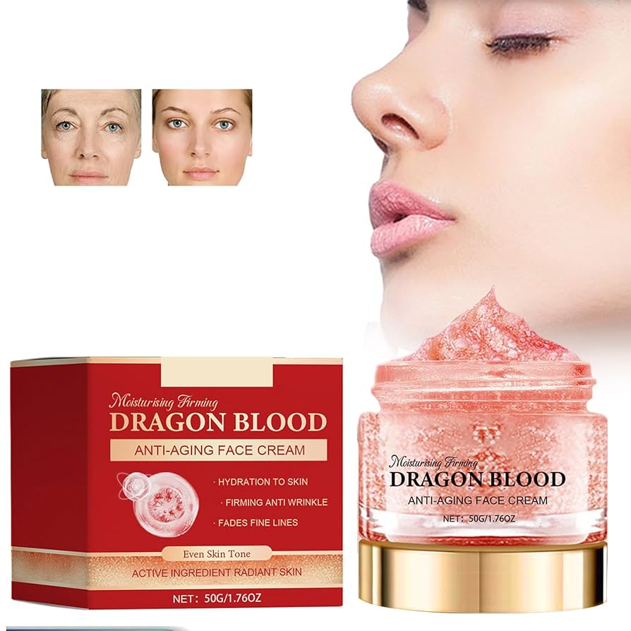 ¡10 Años Menos! Dragon's Blood - Crema Facial Rejuvenecedora